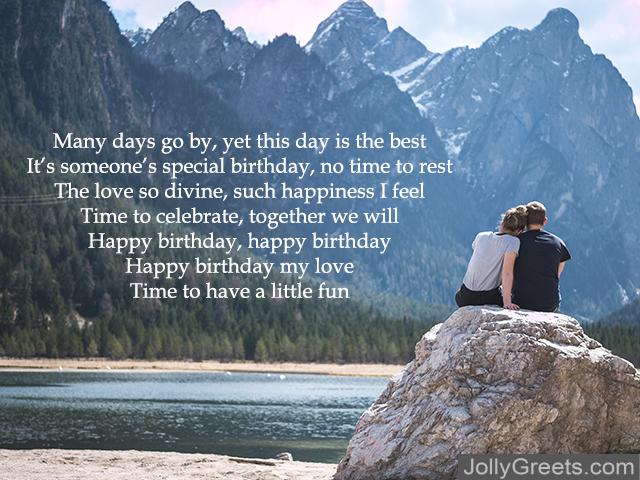 Birthday Love Poems Poems For A Lover