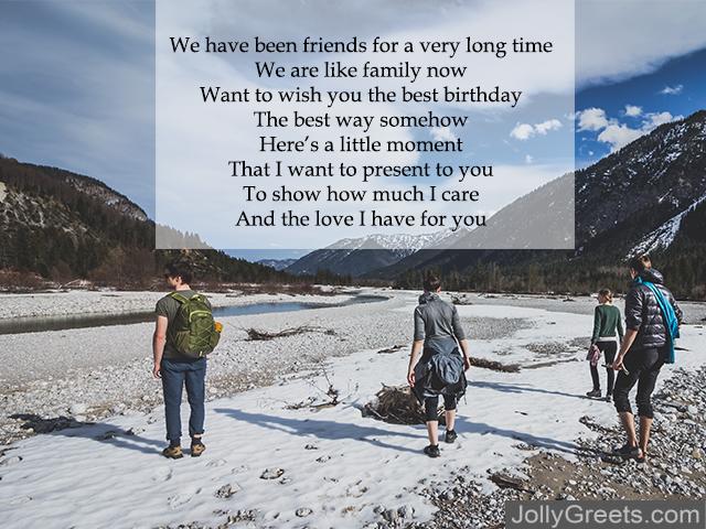 Birthday Poems for Friends