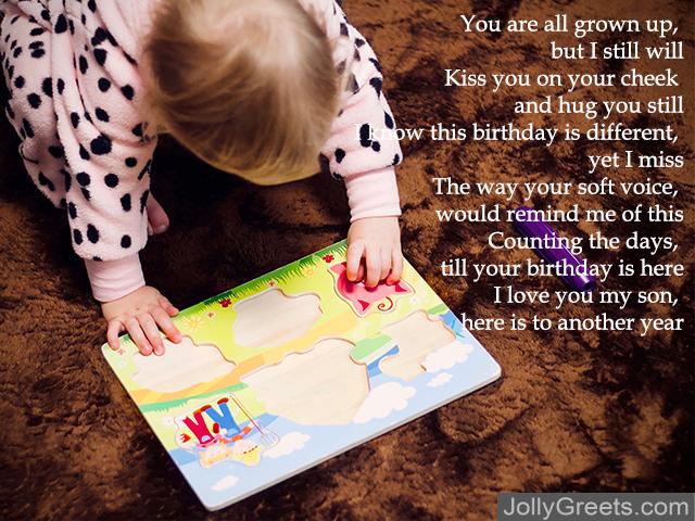 Birthday Poems for Son