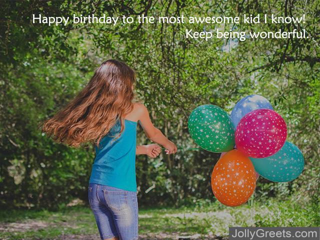 Birthday Wishes For Kids