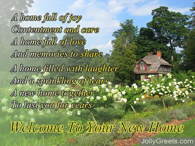 New Home Poems Congratulations Poems For New Home