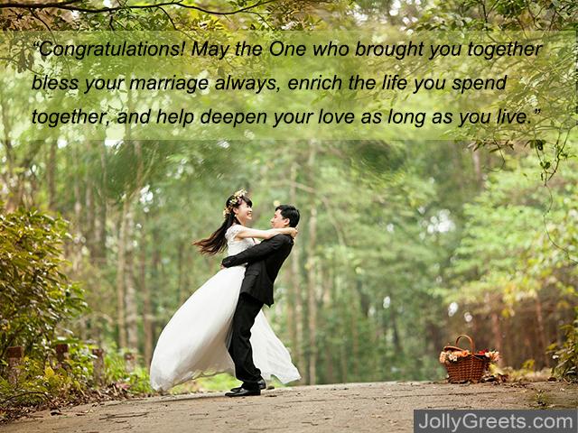  Religious Wedding Wishes 